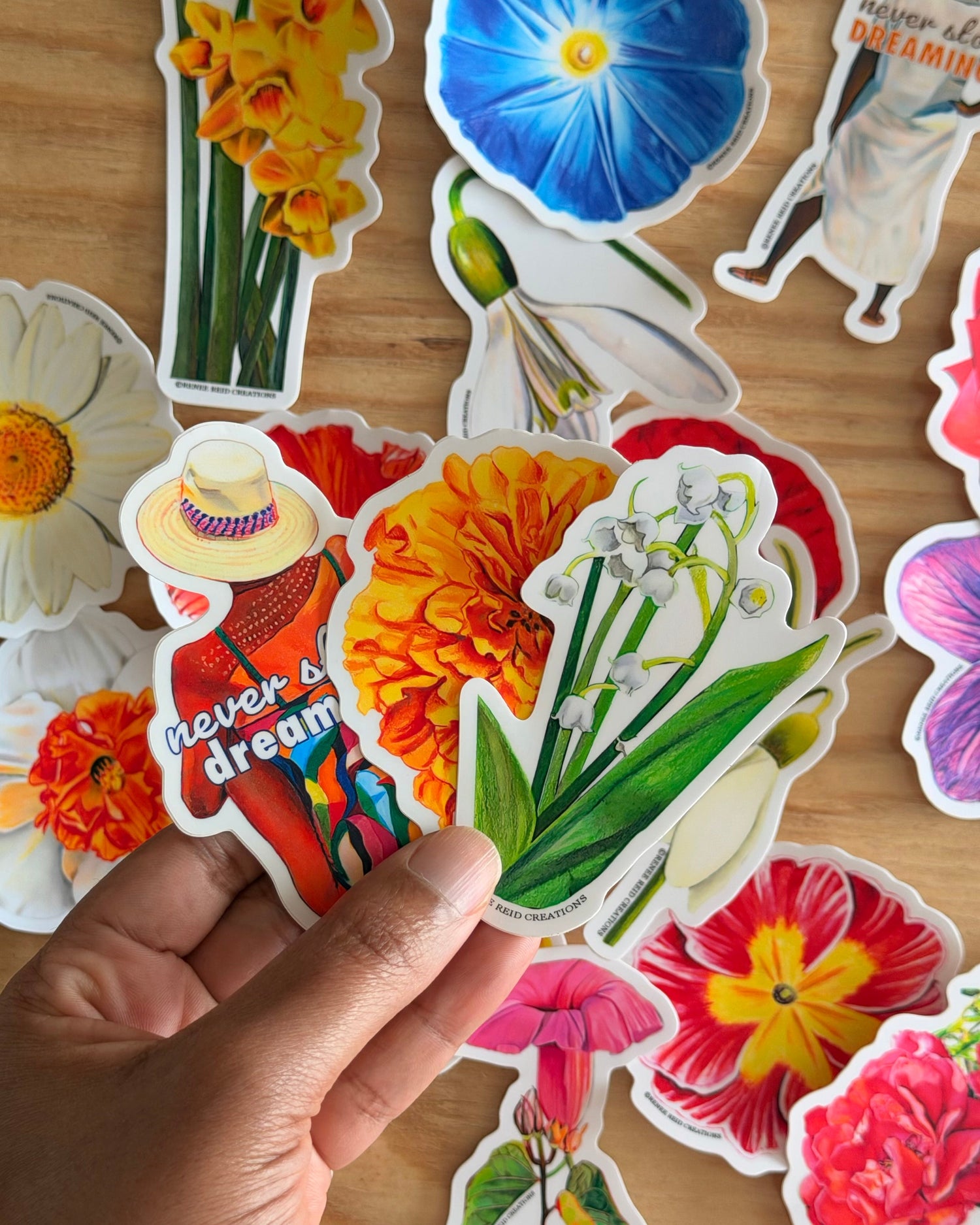 Art-inspired Stickers