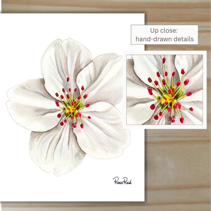 May Hawthorn Classic Art Print