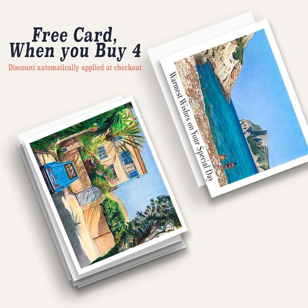 Greeting cards with single and multi pack of greeting card with an discount offer