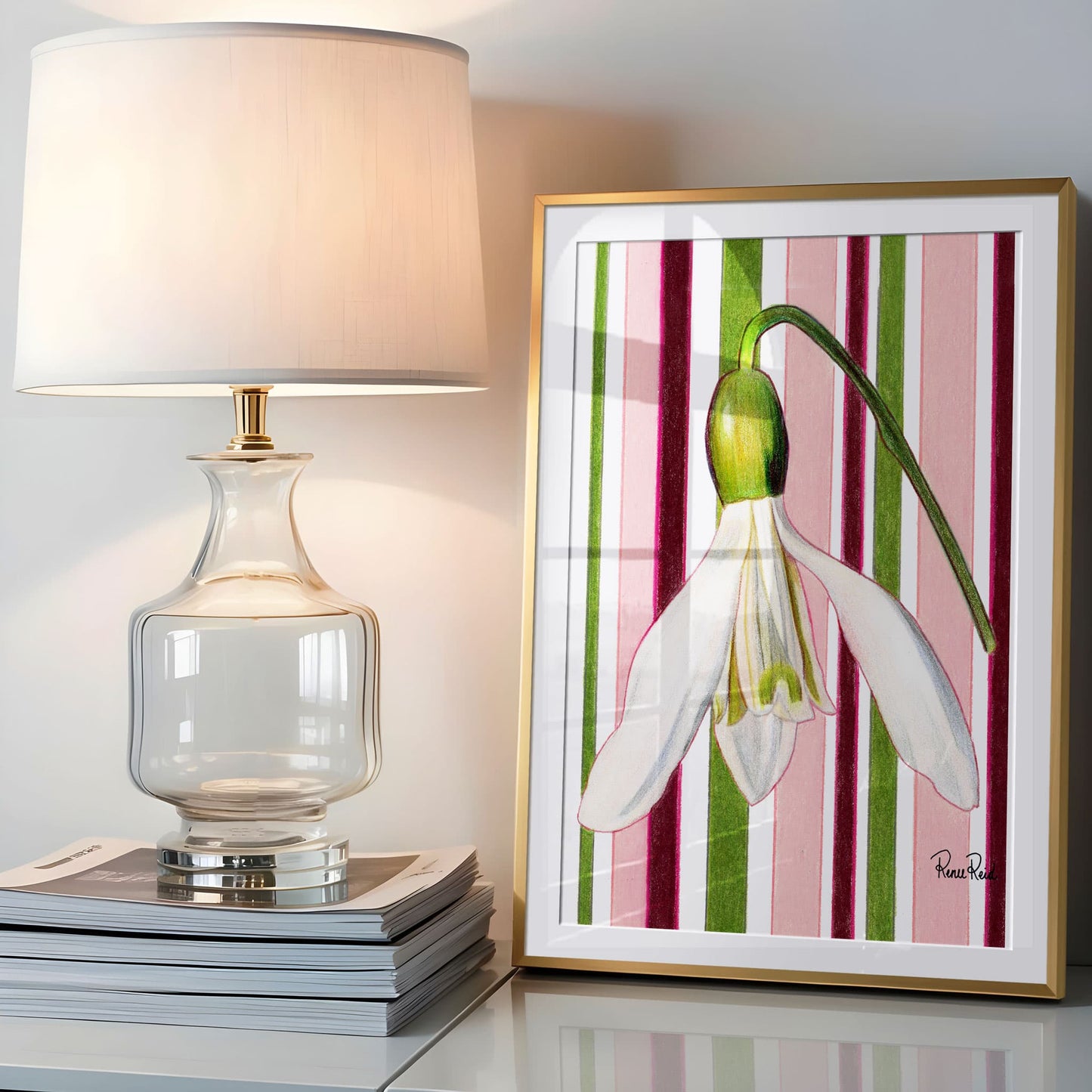 Straßenschild Fine Art Print