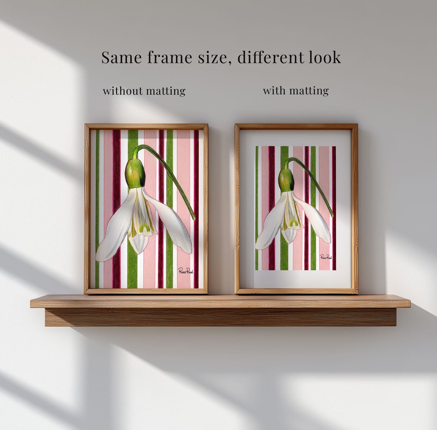 Straßenschild Fine Art Print